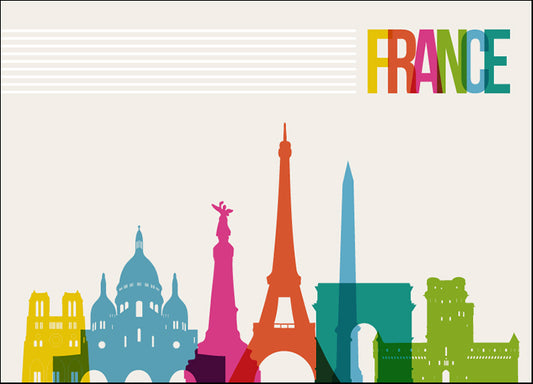 g3796779b Travel France Destination Landmarks, available in multiple sizes