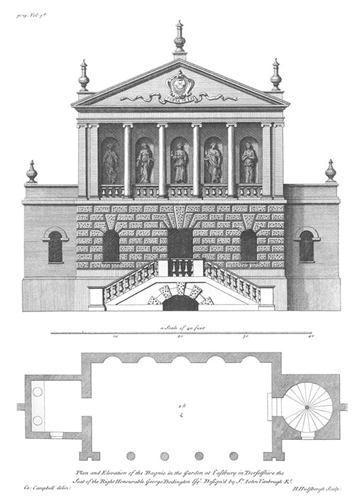 85482 Vitruvius Britannicus 3, Colen Campbell, by Porter, available in multiple sizes