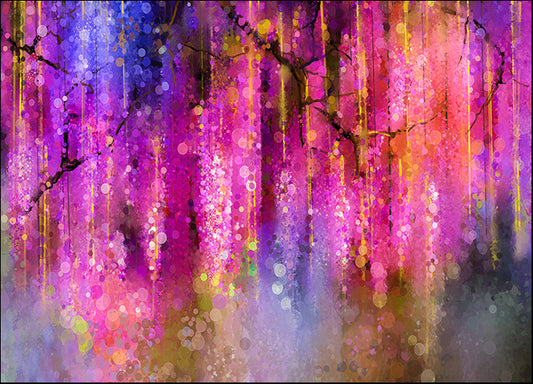 i6515168b Spring purple flowers Wisteria, available in multiple sizes