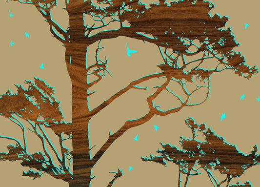 87302 Tree With Birds, by Jef Designs, available in multiple sizes
